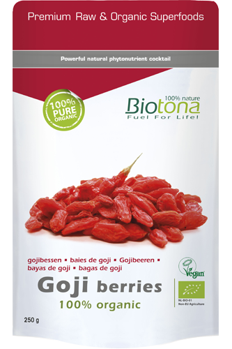 Biotona Goji Berries 100% Organic - 250g